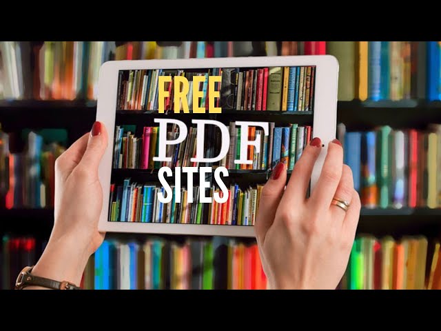 Top 6 Best Websites for Free PDF Books