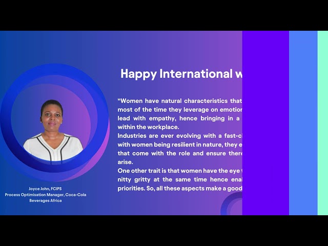 CIPS Celebrates International Women's Day 2024