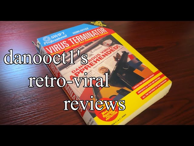 Retro-Viral Reviews - Virus Terminator (Cosmi Software, 1992)