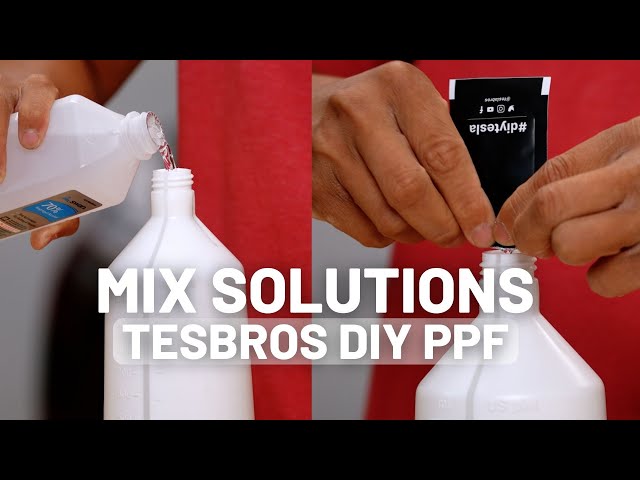 DIY PPF Kits - How to Mix Slip and Tack Solutions - TESBROS