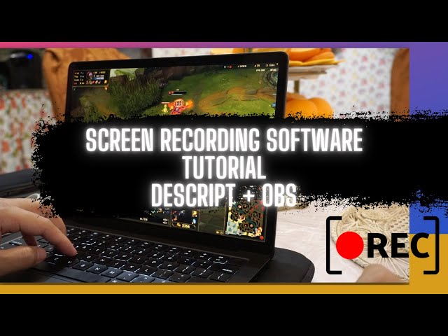 Screen Recording Software Tutorial 2024  - Descript and OBS for Presentation Recordings