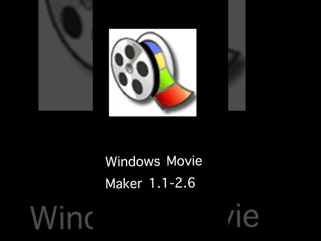 Evolution of Windows Movie Maker 2000-2017