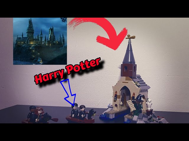 LEGO Hogwarts Castle boathouse #hogwarts #lego #timelapse #selfmade #follow #build #harrypotter
