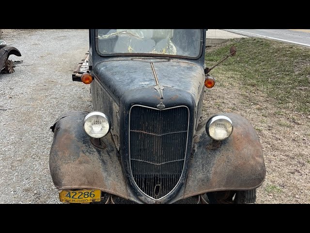 Will it run and drive after 56 years 1936 ford 1.5 ton flathead v8 truck