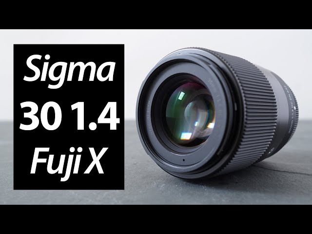 Sigma 30mm f1.4 REVIEW for Fujifilm X vs XF 33mm 1.4