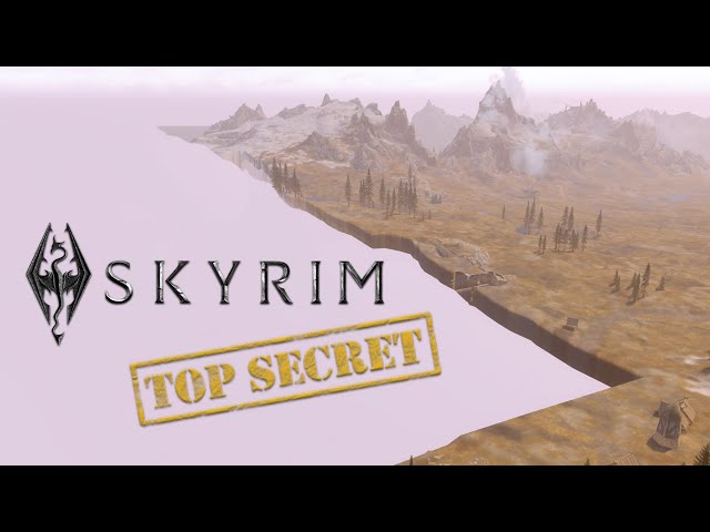 How does the world of Skyrim work?