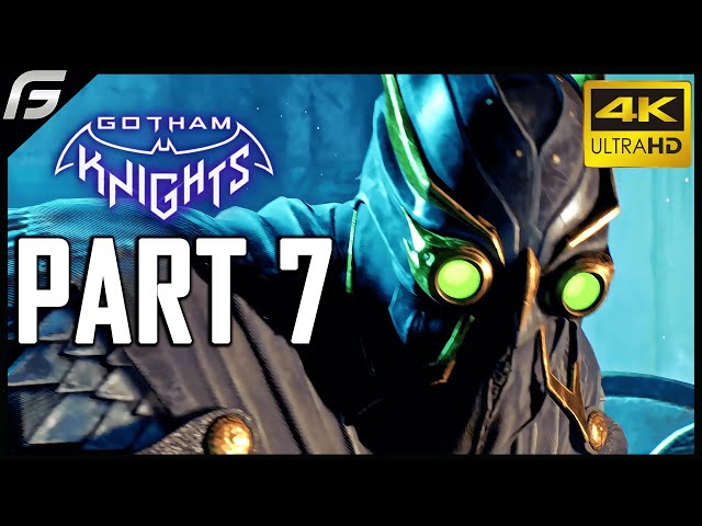 Gotham Knights Gameplay Walkthrough Part 7 The Court of Owls Case 5 (FULL GAME) 4k 60fps