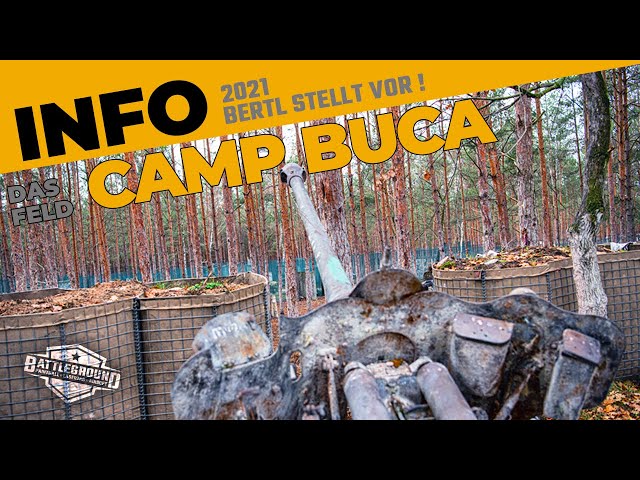 Battleground Game Maps - Das Feld  Camp Buca - Bertl stellt unsere Paintball Spielfelder vor!