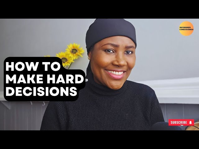 Moving on: How tough decisions can be made easy!