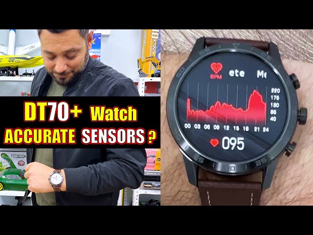 DT70 PLUS Smart Watch vs MEDICAL DEVICE - Heart Rate & Blood Oxygen Sensors Test