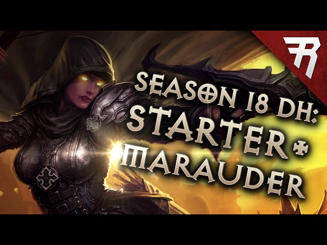 Diablo 3 Season 18 Demon Hunter Starter & Marauder build guide - Patch 2.6.6 (Beginner)