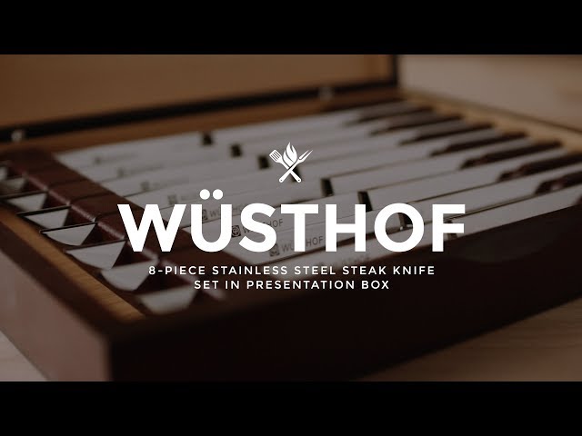 Wusthof 8 Piece Steak Knife Set | Product Roundup by All Things Barbecue