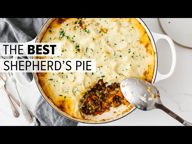 SHEPHERD'S PIE RECIPE | how to make shepherd's pie easy + healthy