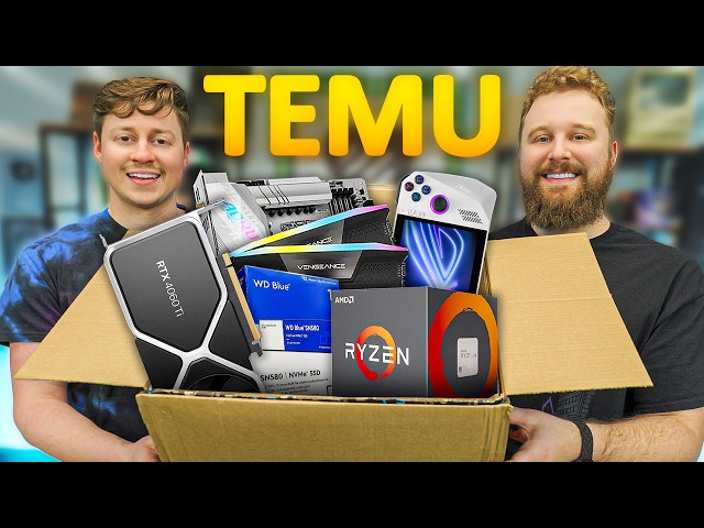 Can You Build a Budget Gaming PC on Temu?!