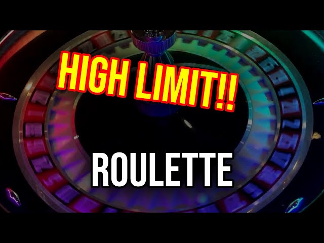 ROULETTE!! EPIC HIGH LIMIT SESSION OF SINGLE ZERO ROULETTE!!
