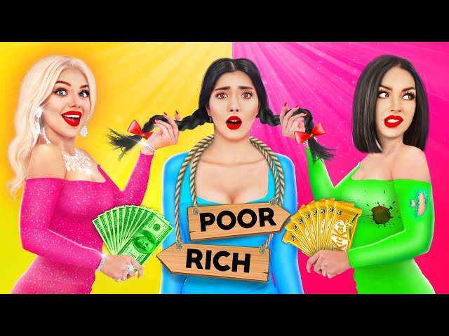 Poor Family VS Billionaire Family! I Was Adopted Rich VS Broke Parents Challenge by RATATA POWER