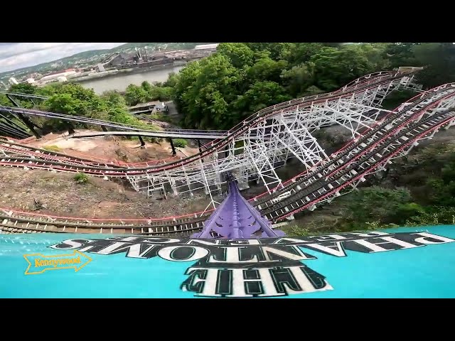 Every Rollercoaster at Kennywood in Pittsburgh, PA from Oldest to Newest | Official 4K POVs