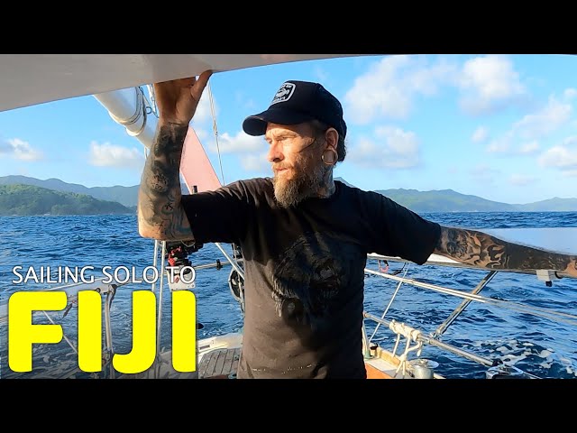 Sailing Alone To Fiji on a 30ft Sailboat; A Solo Sailor Enjoys a 622nm Trade Wind Sail to Savusavu
