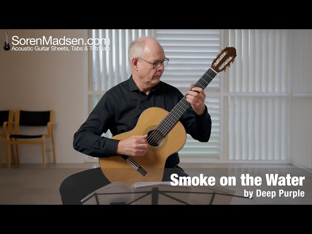 Smoke on the Water by Deep Purple - Danish Guitar Performance - Soren Madsen