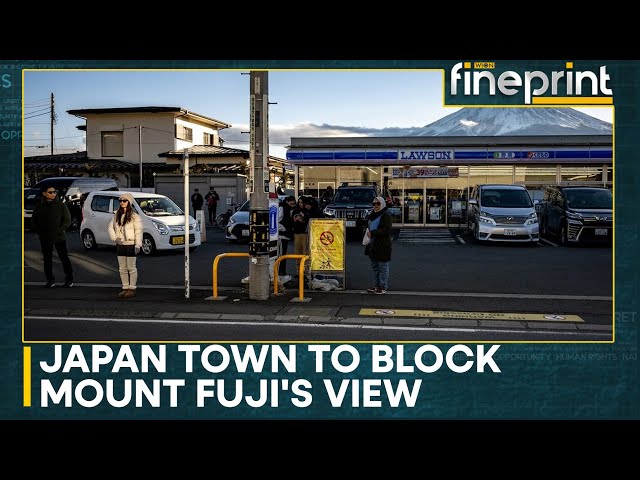 No 'perfect pictures' for Mount Fuji visitors? | World News | WION Fineprint