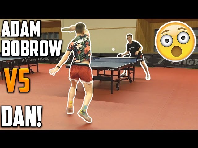 Adam Bobrow vs TableTennisDaily's Dan!
