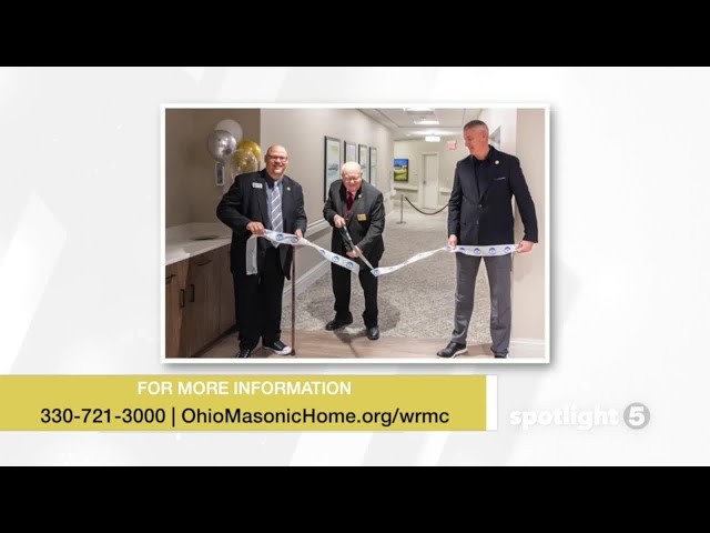Western Reserve Masonic Community cuts ribbon on new Health Care Center