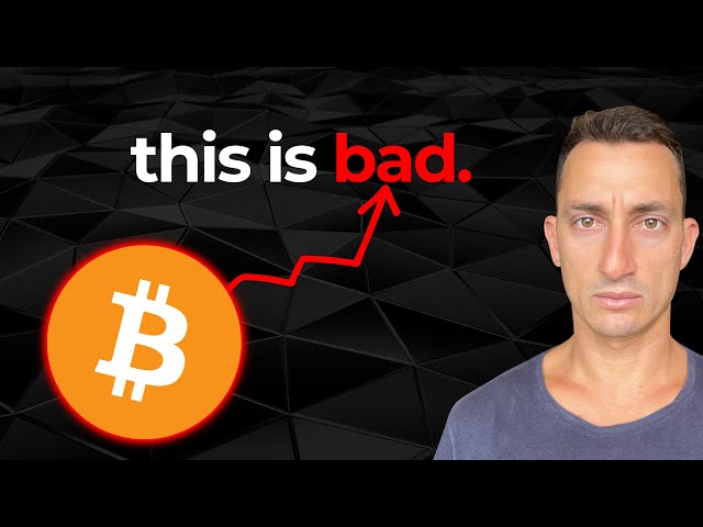 Bitcoin WARNING: This Won’t Be Good For Crypto - Why A PUMP is BAD. (Watch ASAP)