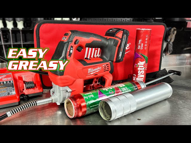 It's So Easy to SEE! Milwaukee 2646 M18 Grease Gun Review
