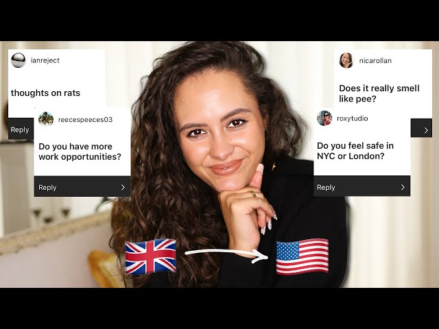 *3 MONTHS UPDATE!* Q&A All About Moving from London to NYC