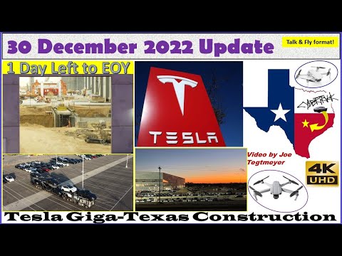 2022 Giga Texas Construction Videos January to December 2022 ... Vehicle Production Begins!