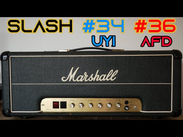 SLASH Guns 'n' Roses Sound | '79 Marshall #34 and #36 Mod