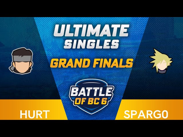 Hurt (Snake) vs Sparg0 (Cloud) - Ultimate Singles Grand Final - Battle of BC 6