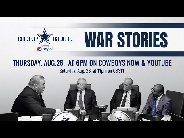 LIVE: Watch Deep Blue: “War Stories” presented by Pepsi | Dallas Cowboys 2021
