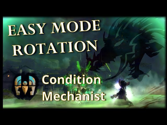 Guild Wars 2 Easy Rotation - Condition Mechanist (39k DPS)