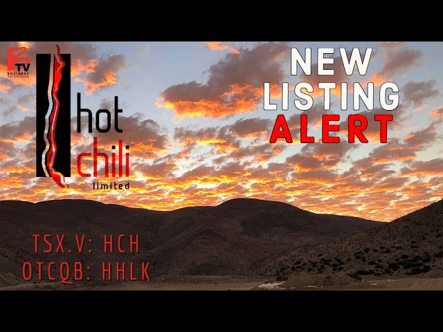 Hot Chili (TSX.V: HCH): A Chilean Copper Company