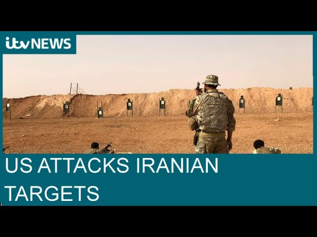 America launches attack on Iranian targets in Syria as fears of regional war grow | ITV News