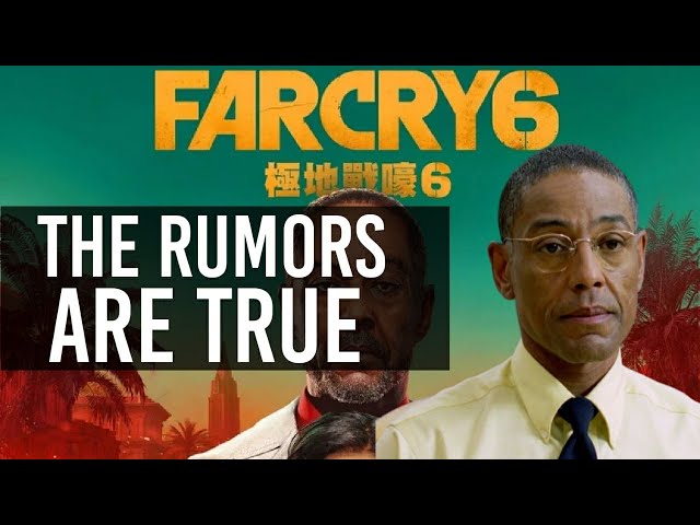 Huge FAR CRY 6 Leak Confirms Breaking Bad's Gus as main Villain | Ubisoft Forward | Far Cry PSN Leak