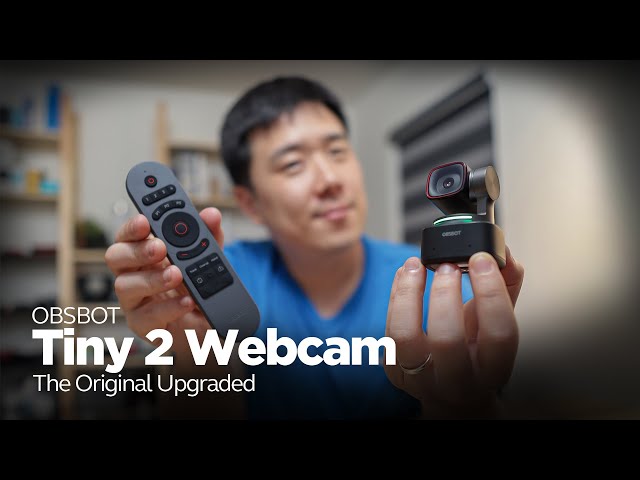 OBSBOT Tiny 2 - AI Webcam Unboxing And Testing of Its Features