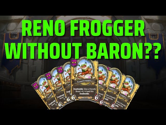 Reno Frogger Without Baron??? | Hearthstone Battlegrounds | Patch 21.2 | bofur_hs
