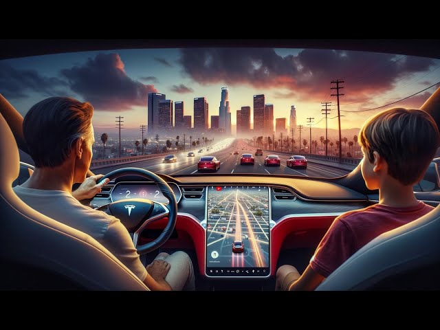 Tesla Full Self-Driving Beta 12.2.1: 69 Minutes in LA with Zero Takeovers  with My Dad
