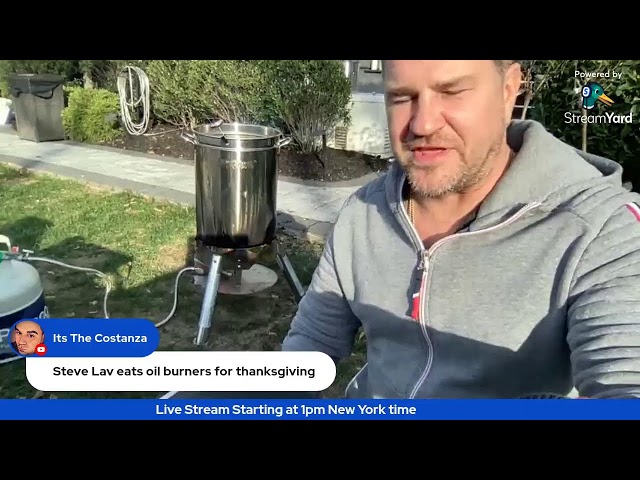Deep Frying Thanksgiving Turkey Live Stream How To Guide