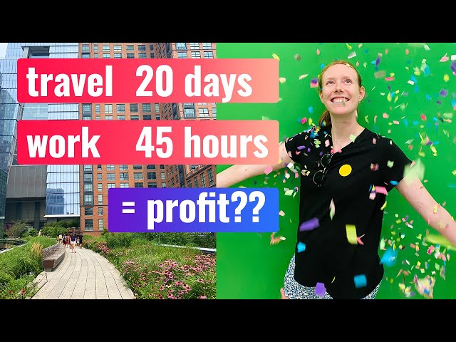 Making Money While Traveling... 20 Days Freelancing as a Digital Nomad in NYC