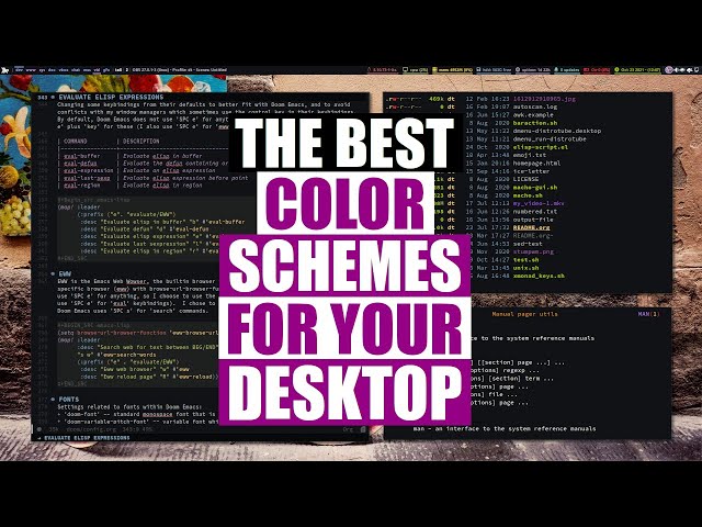 Gorgeous Color Schemes For Terminals And Text Editors