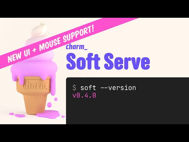 Fresh Soft Serve: Git Server TUI Walkthrough