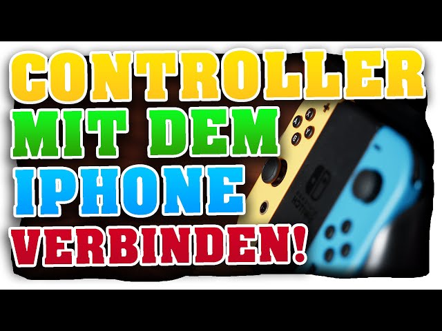 Nintendo Switch Controller mit dem iPhone verbinden! So verbindest du Joy-Con und dein Smartphone!