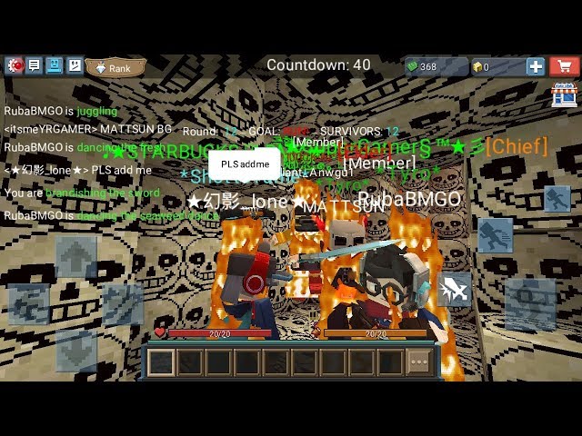 Bed Wars + Texture Pack [Creepy😱] [in LAVA] [Blockman Go]