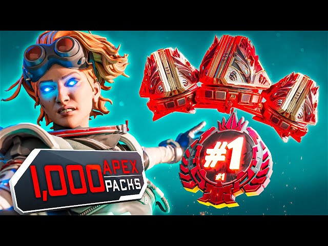 Opening 1,000 Apex Packs on the #1 Predator's Account! (HOW MANY HEIRLOOMS?!)