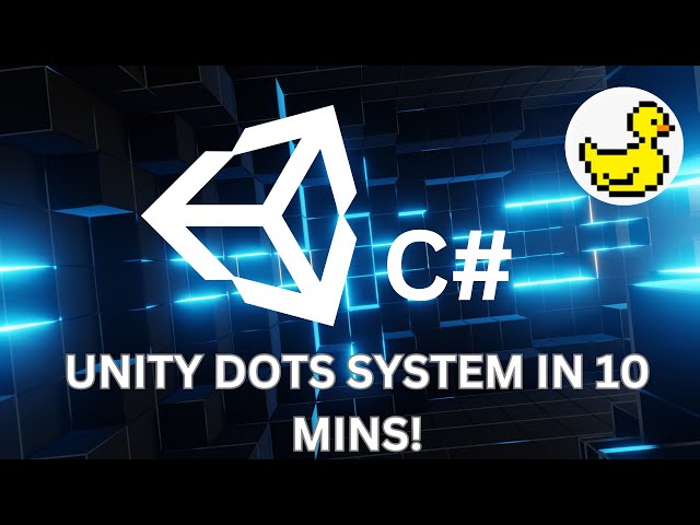 UNITY DOTS (ESC) 2024 - For beginners!