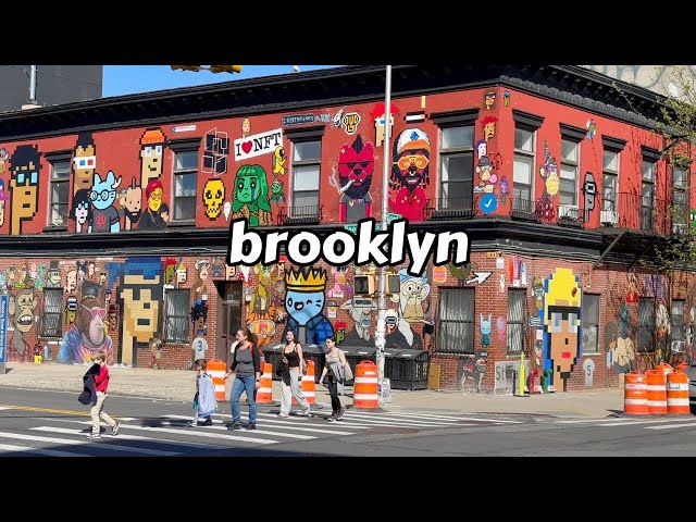 A Walk In Williamsburg Brooklyn New York - NYC Spring 4k Walking Tour