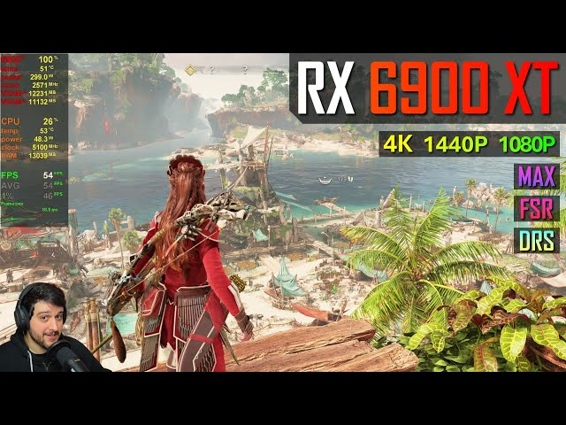 RX 6900 XT (nice) - Horizon Forbidden West